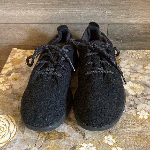 Allbirds Charcoal Wool Runner Sneakers Women’s 9.5 or Men’s 8 - Picture 3 of 9